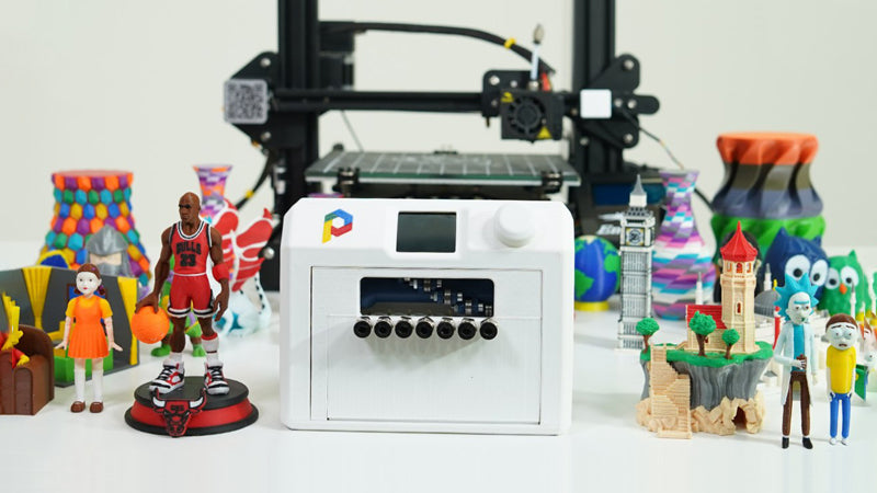 3d multi color printing