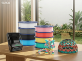 Endless Creativity: SUNLU 250g Filament Bundle + FC01 Connector – The Smart Way to Multi-Color 3D Printing Without Buying Full 1KG Spools