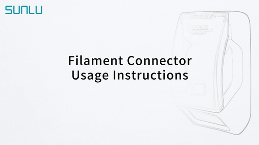 Usage Instructions of SUNLU Filament Connector FC01 | Limitless Fusion, Boundless Creation