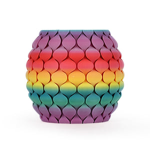 SUNLU Rainbow Filament 3D Printer Filament 1KG, PLA Rainbow, SILK PLA+ Rainbow