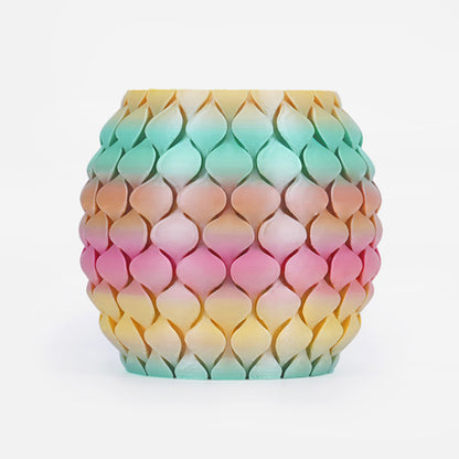 [MOQ: 3KG] PLA, SILK, PETG Rainbow Filament 3D Printer Filament 1KG
