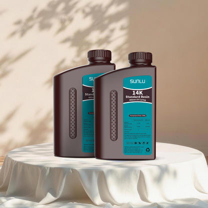 [MOQ: 5 Bottles] 14K Standard Resin and Redwax Resin 1000g