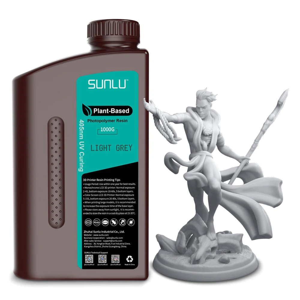 Buy SUNLU 3D Printer Resin 1KG, 405nm UV Curing Standard Photopolymer Rapid Resin for LCD/DLP Buy SUNLU 3D Printer Resin 1KG, 405nm UV Curing Standard Photopolymer Rapid Resin for LCD/DLP