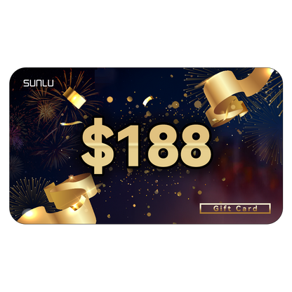 BFCM SUNLU Gift Card | The Best Gift for the Best Friend - 5%OFF