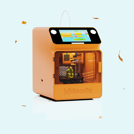 [For Email] Kidoodle MiniBox A1: 3D Printer for Kids, Unleash Creativity with Kidoodle, 600mm/s High Speed, AutoLiv/Design Safe for Kids/5" Touch Screen, Wi-Fi/App Control, Easy to Install at Home/School (Copy)