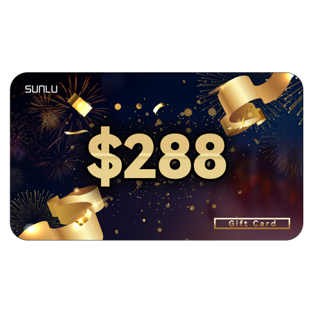 BFCM SUNLU Gift Card | The Best Gift for the Best Friend - 5%OFF