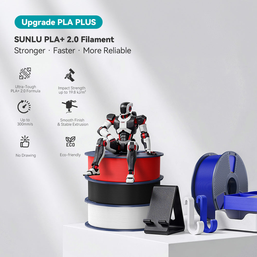 [Europe Only] SUNLU Basic Filament Collection – PLA, PLA+, PLA+ 2.0, PETG, PLA Matte & PLA Meta, From Everyday Prints to Pro Results