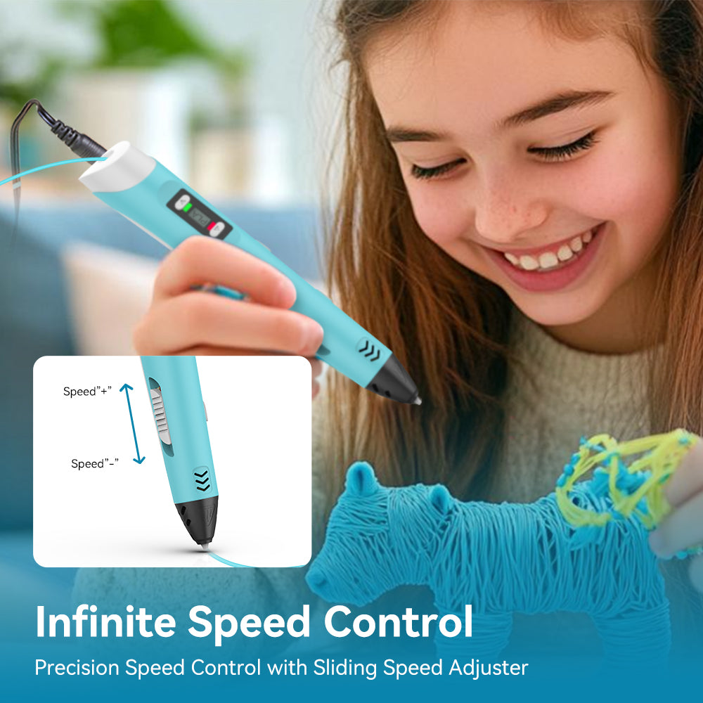 Best Christmas Gift 3D Pen 3D Printing Pen SL-200, Perfect Gift for Kids, Suitable for Children Aged 5 and Above