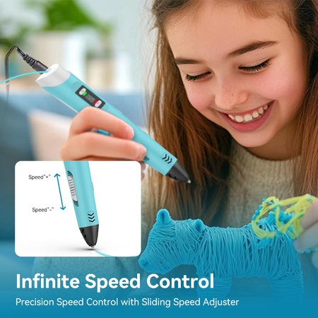 Best Christmas Gift 3D Pen 3D Printing Pen SL-200, Perfect Gift for Kids, Suitable for Children Aged 5 and Above