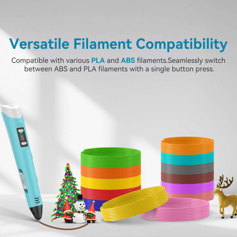 Best Christmas Gift 3D Pen 3D Printing Pen SL-200, Perfect Gift for Kids, Suitable for Children Aged 5 and Above