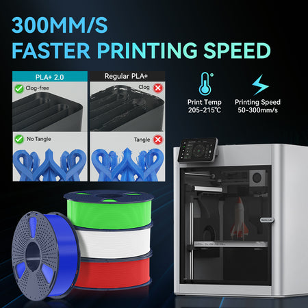 [Disponible en México] PLA+ 2.0, Filamento para impresora 3D SUNLU PLA+ 2.0(PLA Plus 2.0) 1kg