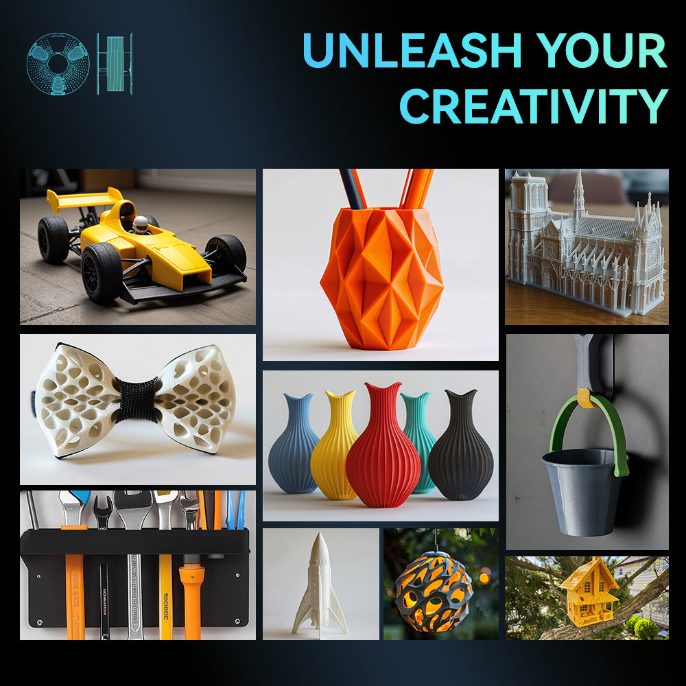 [Disponible en México] PLA+ 2.0, Filamento para impresora 3D SUNLU PLA+ 2.0(PLA Plus 2.0) 1kg