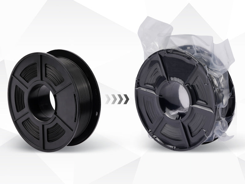 Vacuum packaging filament