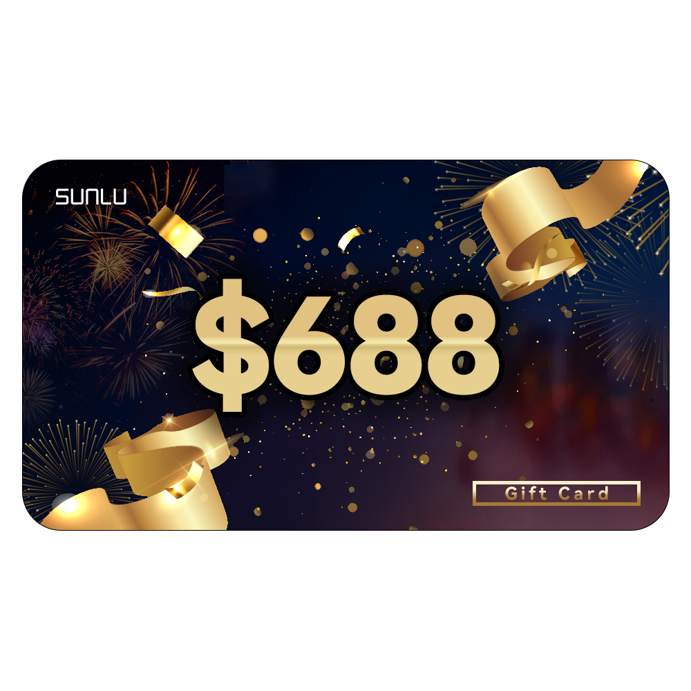 BFCM SUNLU Gift Card | The Best Gift for the Best Friend - 5%OFF