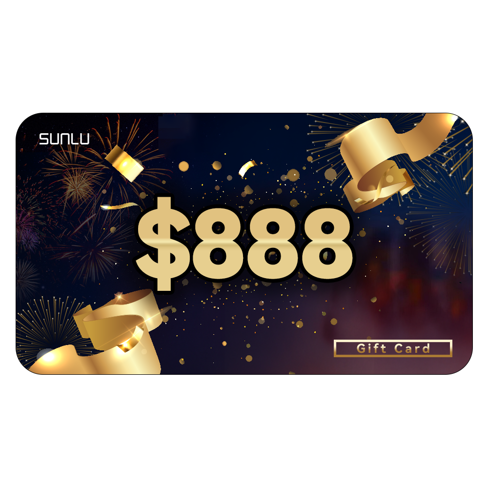 BFCM SUNLU Gift Card | The Best Gift for the Best Friend - 5%OFF