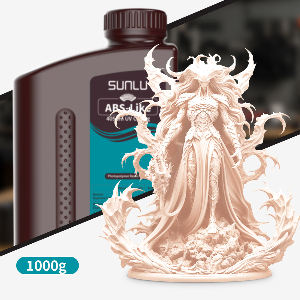 [USA Prime Deal] 1000g ABS Like Resin and Water-wash ABS Like Resin