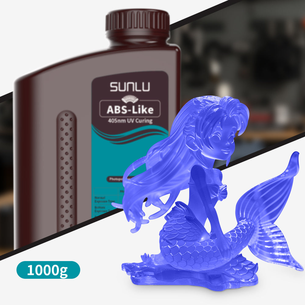[USA Prime Deal] 1000g ABS Like Resin and Water-wash ABS Like Resin