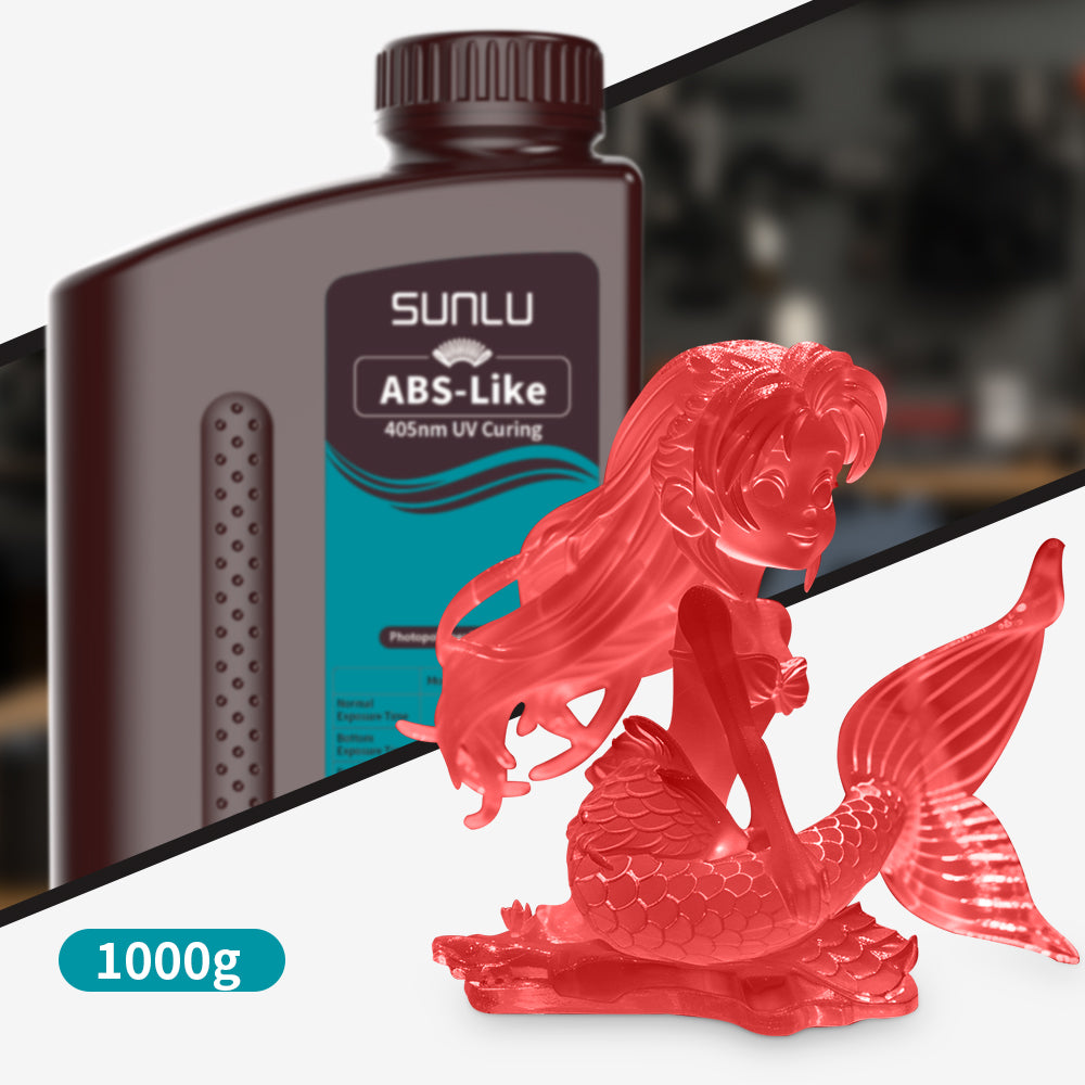 [USA Prime Deal] 1000g ABS Like Resin and Water-wash ABS Like Resin