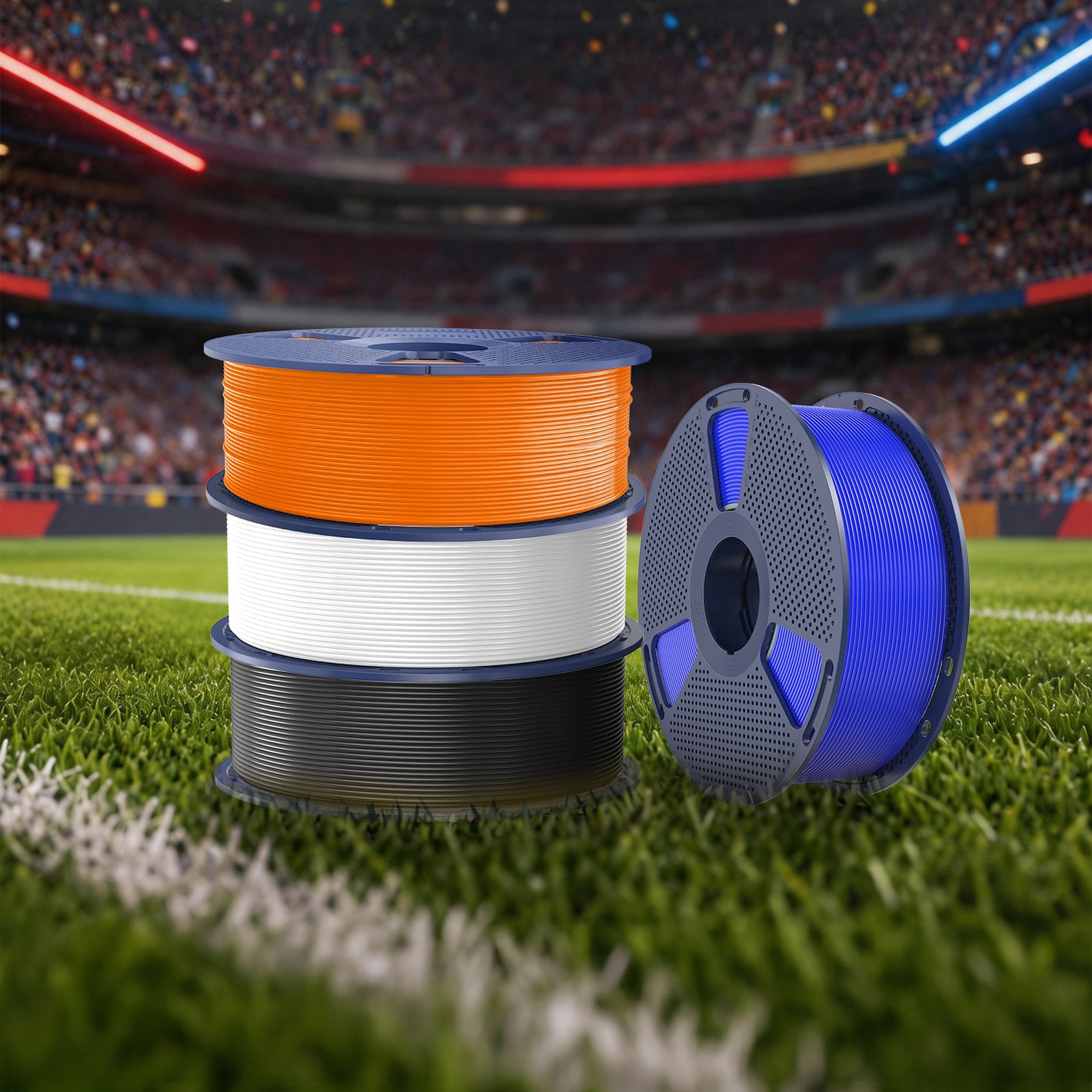 Filamentos 3D PLA e PLA Plus, 1kg/2.2lbs. Cabe a maioria da impressora FDM (Compre um rolo grátis um rolo 0,25 kg PLA)
