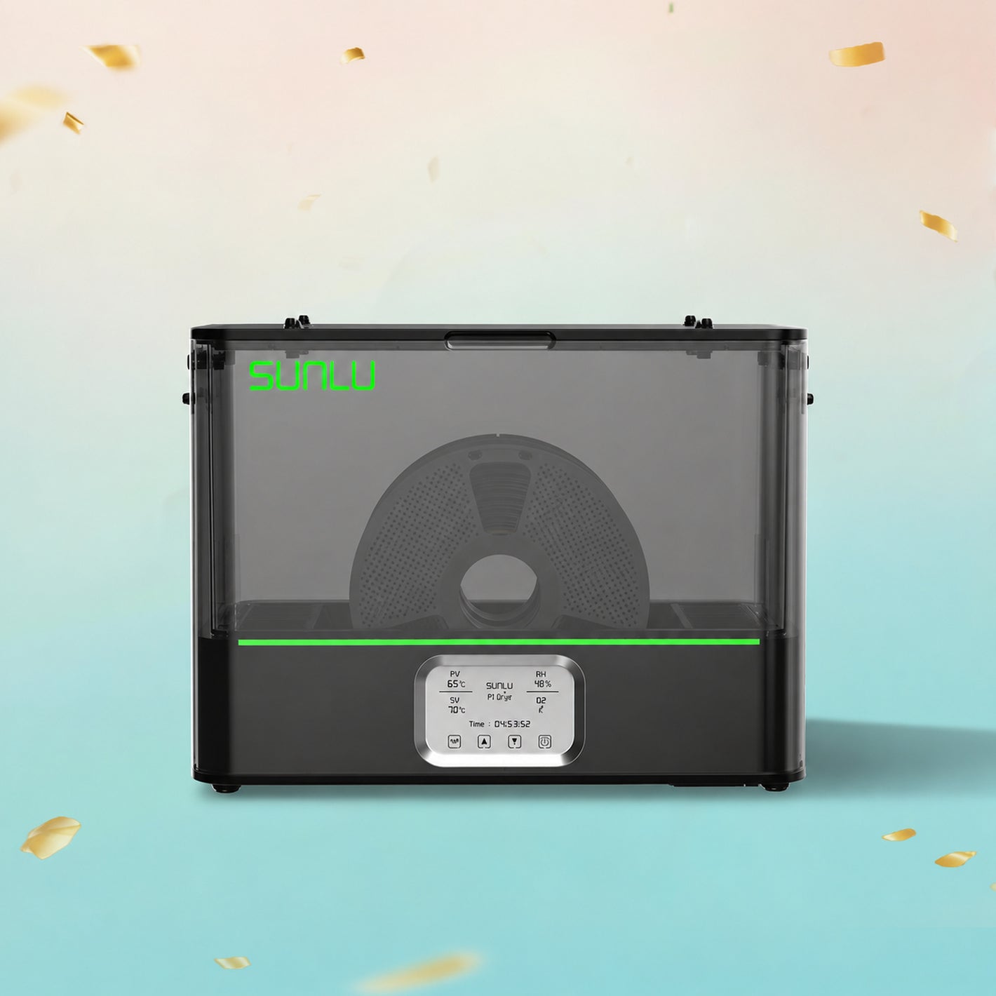 [20%off Offer] SUNLU FilaDryer E2, Up to 110℃, Professional Drying and Annealing, Born for Engineering 3D Printing Filaments