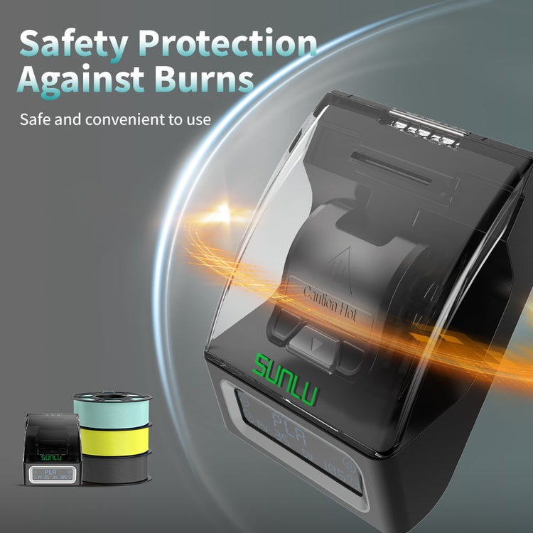 Filament Connector, Fast Heating, for 3D Printer Filament 1.75mm, Compatible with PLA PETG TPU ABS PA Nylon