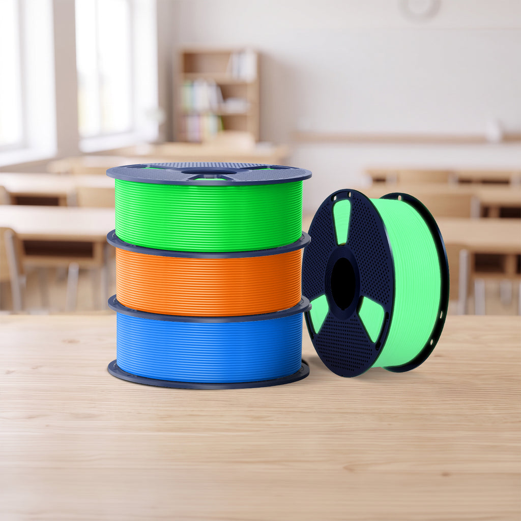 [MOQ: 3KG] Glow in The Dark (Luminous) PLA 3D Printer Filament 1KG by Sunlu