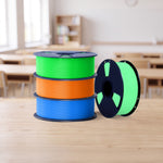 [MOQ: 3KG] Glow in The Dark (Luminous) PLA 3D Printer Filament 1KG