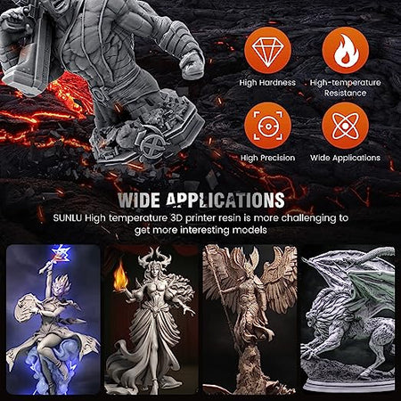 [USA Prime Deal] 1000g High Temperature Resin