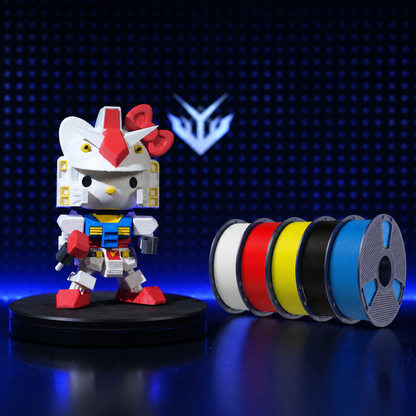Hello Kitty Morphs-Gundam Color Bundle — PLA 1KG × 5 Rolls