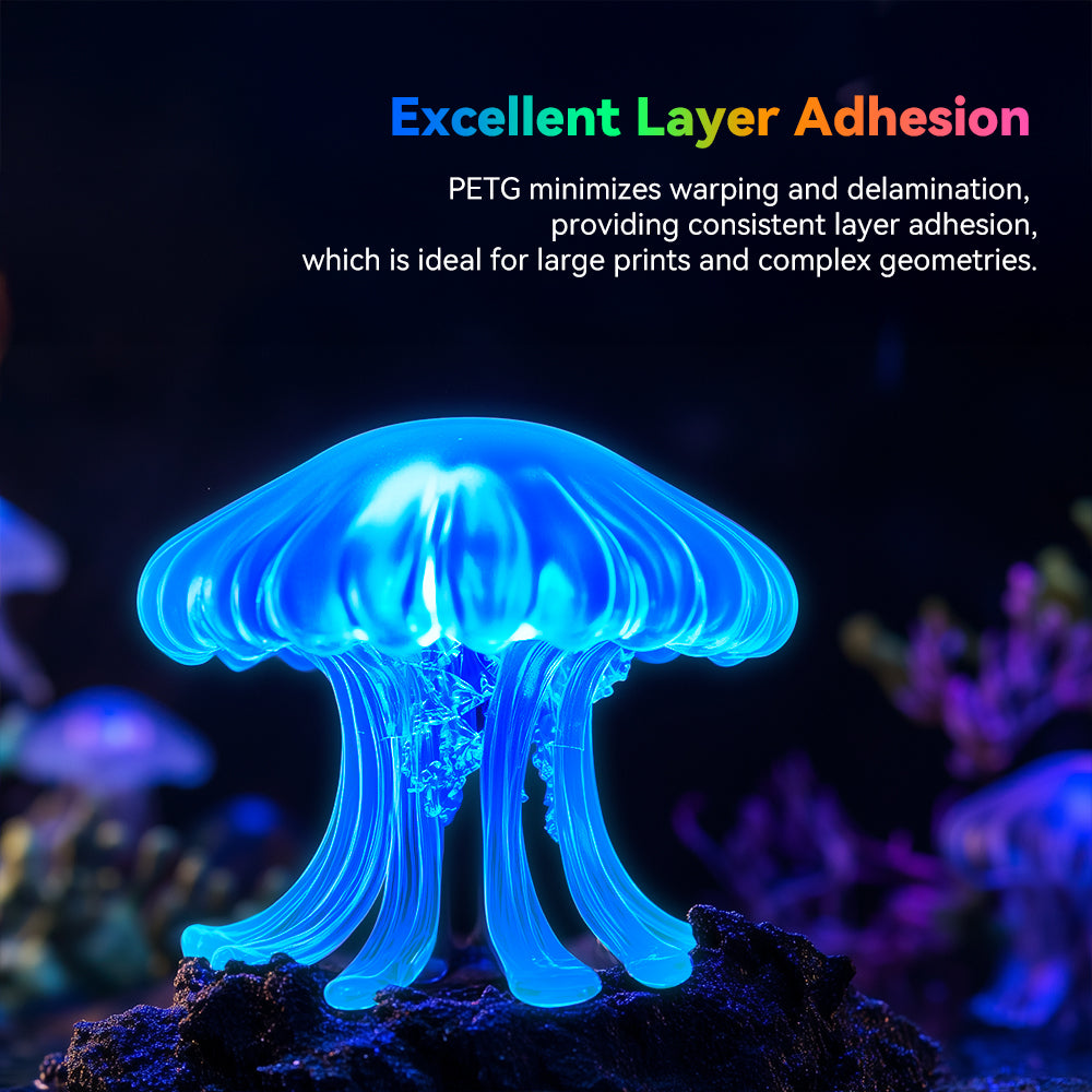 [MOQ: 3KG] PETG Glow in The Dark (Luminous) 3D Printer Filament 1KG