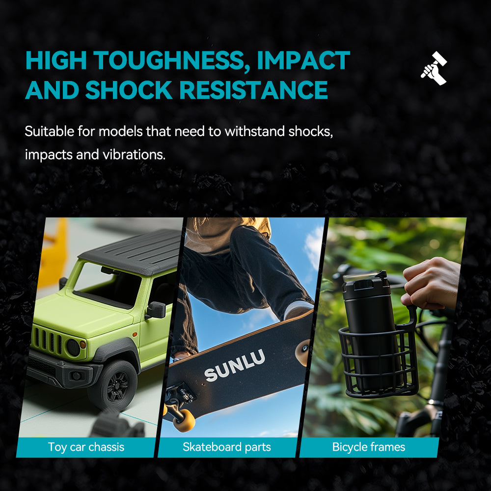 Nylon-12 Carbon Fiber (PA12-CF) 3D Printer Filament 1KG