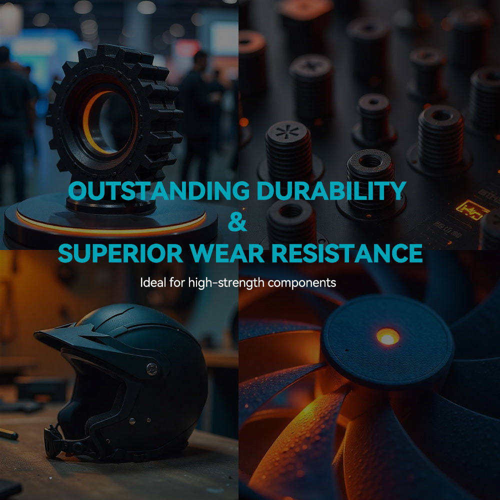 Nylon-12 Carbon Fiber (PA12-CF) 3D Printer Filament 1KG