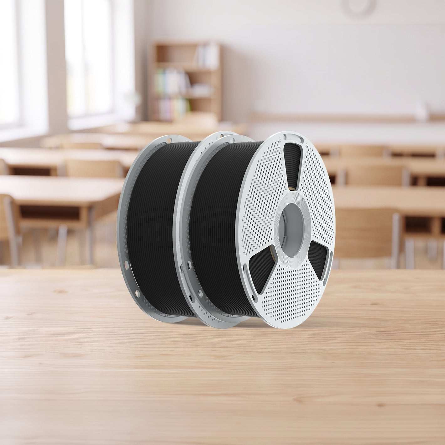 [15%off Back-to-school Flash Deal] Nylon-12 Carbon Fiber (PA12-CF) 3D Printer Filament 1KG