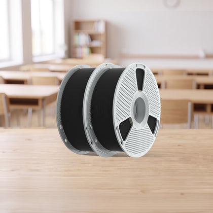 [15%off Back-to-school Flash Deal] Nylon-12 Carbon Fiber (PA12-CF) 3D Printer Filament 1KG