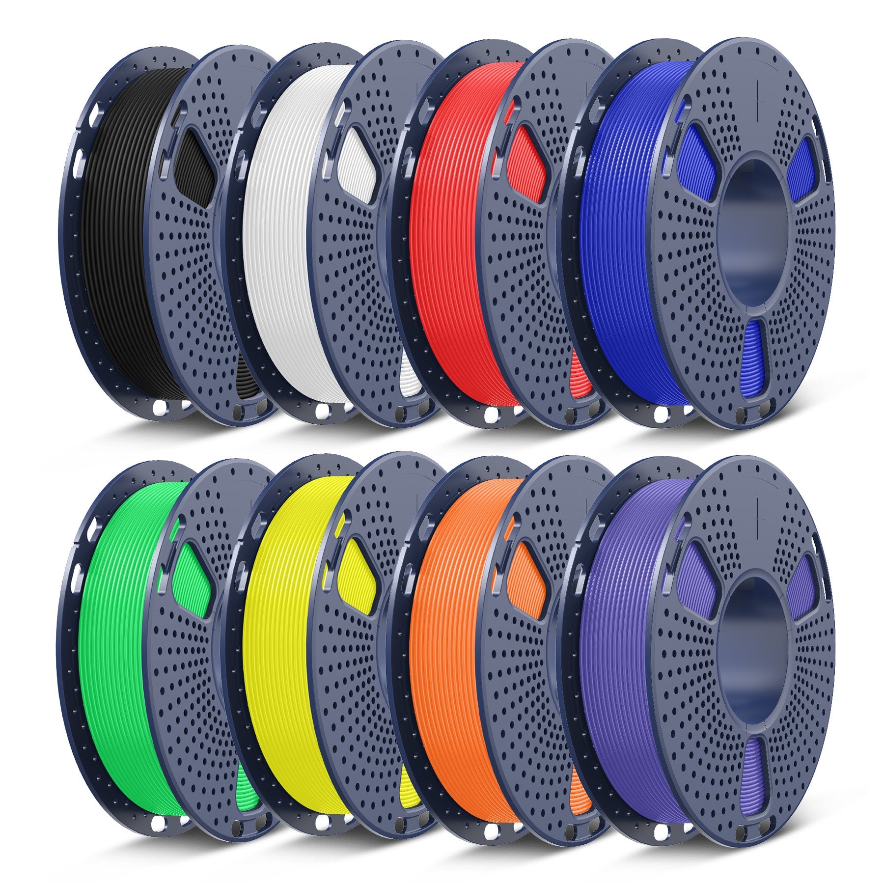 SUNLU 250g PLA, PLA+, PLA+2.0, PLA Meta Filament Bundle, 250g*8