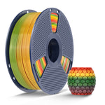 SUNLU Rainbow Filament 3D Printer Filament 1KG, PLA Rainbow, SILK PLA+ Rainbow