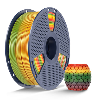 SUNLU Rainbow Filament 3D Printer Filament 1KG, PLA Rainbow, SILK PLA+ Rainbow