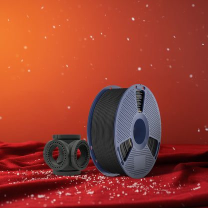 [MOQ: 3KG] PLA Carbon Fiber 3D Printer Filament 1KG, filled with 15% Carbon Fiber