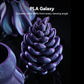 SUNLU PLA Galaxy 1KG, Color-Shifting PLA Esthenic Filament, Sparkling Ultrafine Pearlescent Powder