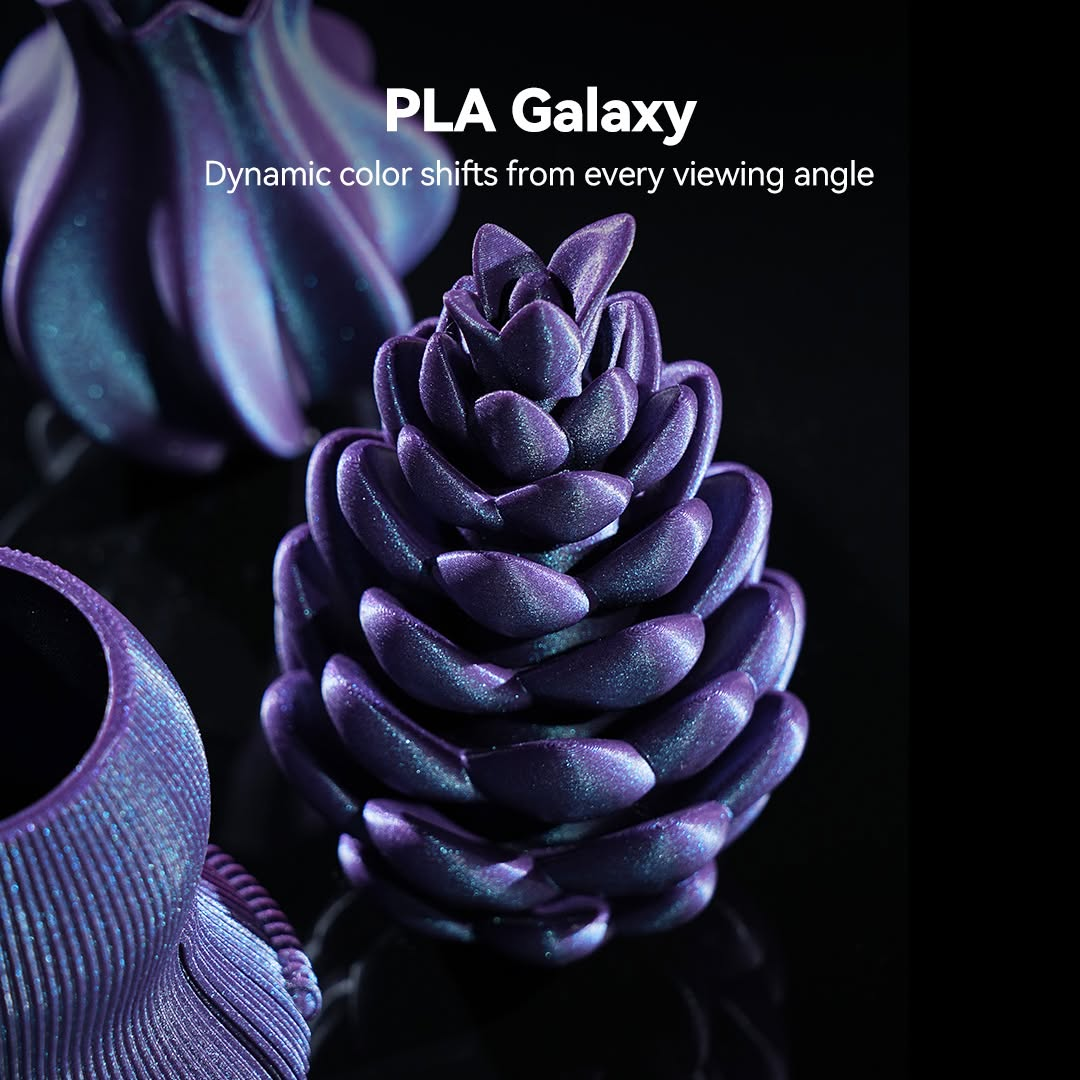 Powder Form Filament SUNLU PLA Galaxy 1KG, Color-Shifting PLA Esthenic Filament | SUNLU ...
