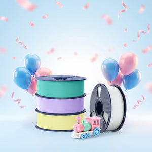 [MOQ: 6KG] PLA Macaron Colors (PLA Meta) 3D Printer Filament 1KG