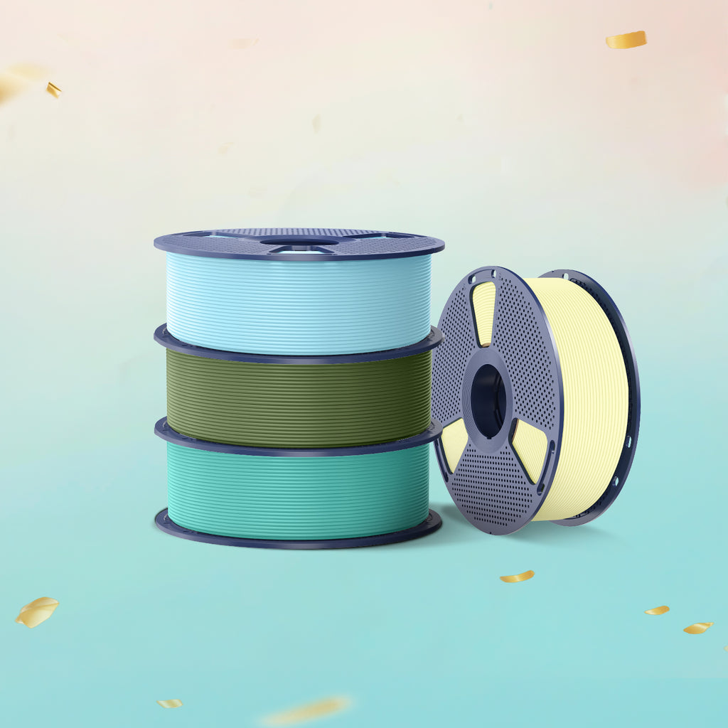 [MOQ: 6KG] PLA Macaron Colors (PLA Meta) 3D Printer Filament 1KG by Sunlu