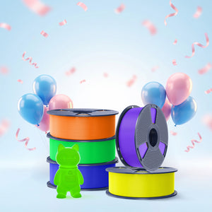 SUNLU PLA New Color Collection, Neon & Transparent Series 1.75mm 1KG