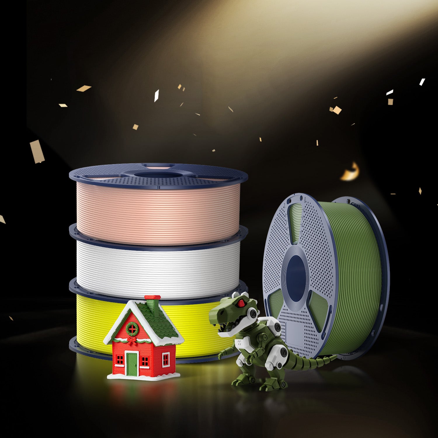 [MOQ: 6KG] PLA 3D Printer Filament 1KG