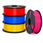 PLA Beginner Bundle, Red, Yellow, Klein Blue & Magenta — PLA 4 Basic Colors