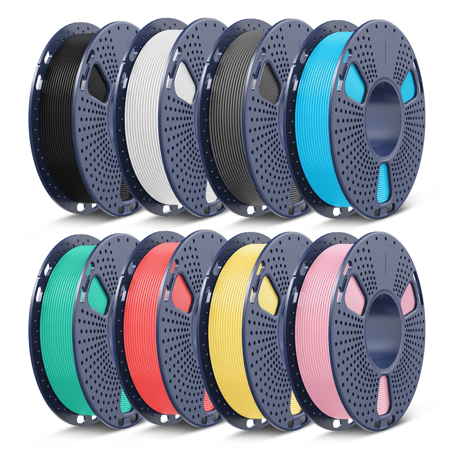SUNLU 250g PLA, PLA+, PLA+2.0, PLA Meta Filament Bundle, 250g*8