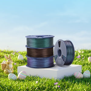 SUNLU PLA Galaxy 1KG, Color-Shifting PLA Esthenic Filament, Sparkling Ultrafine Pearlescent Powder