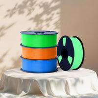 [MOQ: 3KG] Glow in The Dark (Luminous) PLA 3D Printer Filament 1KG