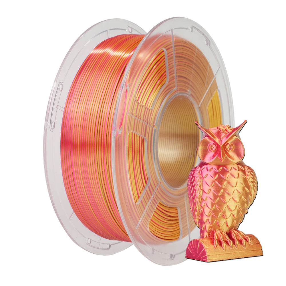 1KG 3D Printing Filament Multi-Color SILK Filament 1KG, 3D Printer Filament 1KG