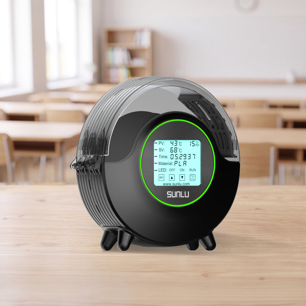 SUNLU S2 Filament Dryer, 360° Surround Heating During 3D Printing by Sunlu